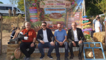 Poyralı Köyü Pekmez, Dokuma ve Kültür Festivalimizin açılışını büyük bir coşkuyla gerçekleştirdik.