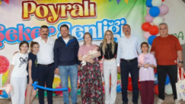 Poyralı Köyümüzde düzenlenen Şeker Şenliği’ne katılarak hemşehrilerimizle bir araya geldik.