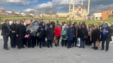 Maneviyatı ve tarihiyle gönüllerimizde ayrı bir yeri olan Edirne’yi birlikte gezerek güzel ve anlamlı bir gün geçirdik.