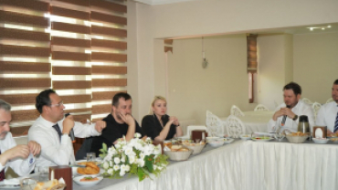 Belediye Başkanları İstişare ve Değerlendirme Toplantısına katılım sağladık.