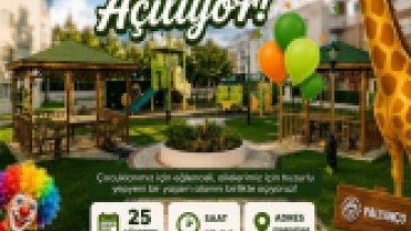 ZÜRAFA PARK AÇILIYOR!