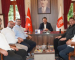Kırklareli Ticaret Borsası Başkan Adayı Murat Acar ile yönetiminde yer alan Aytekin Yüce, Cihan Alkan, Cem Bulungiray ve Raşit Çevikdal’ı belediyemizde misafir ettik.