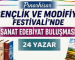 Pınarhisar Belediyesi olarak, 14. Geleneksel Gençlik ve Modifiye Festivalimizde müzik ve eğlencenin yanı sıra kültür, sanat ve edebiyatı da hemşehrilerimizle buluşturuyoruz.